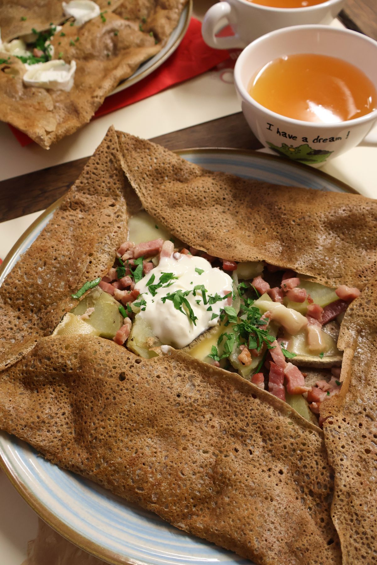 Galette bretonne garnie
